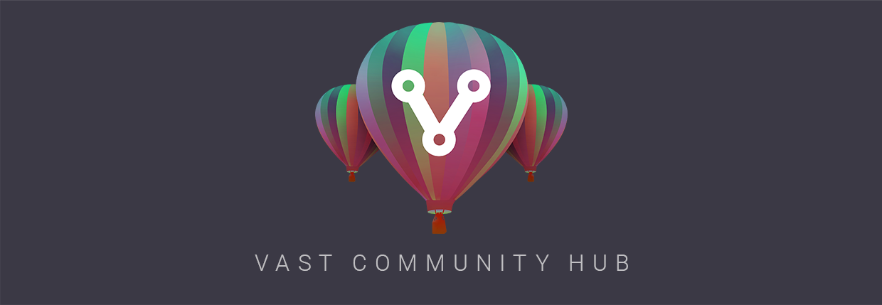 VAST Community Hub banner